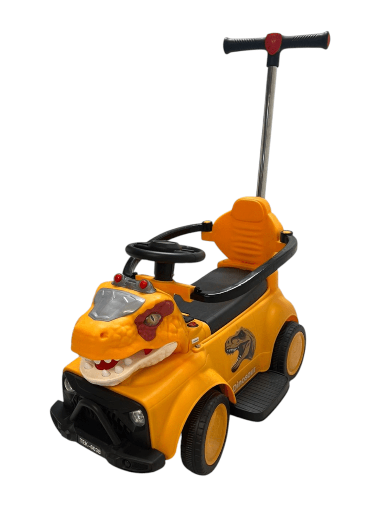 CARRO MONTABLE PARA NIÑOS COLOR AMARILLO MODELO TEK 6038