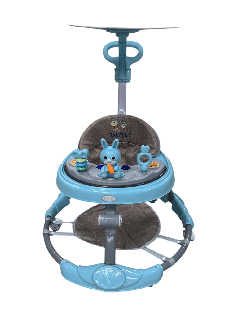 ANDADERA SEMILUJO DE CONEJO COLOR AZUL MODELO TEK 1015
