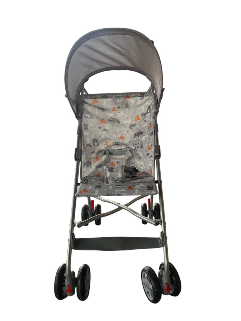 CARRIOLA TIPO BASTON COLOR GRIS MODELO 501B