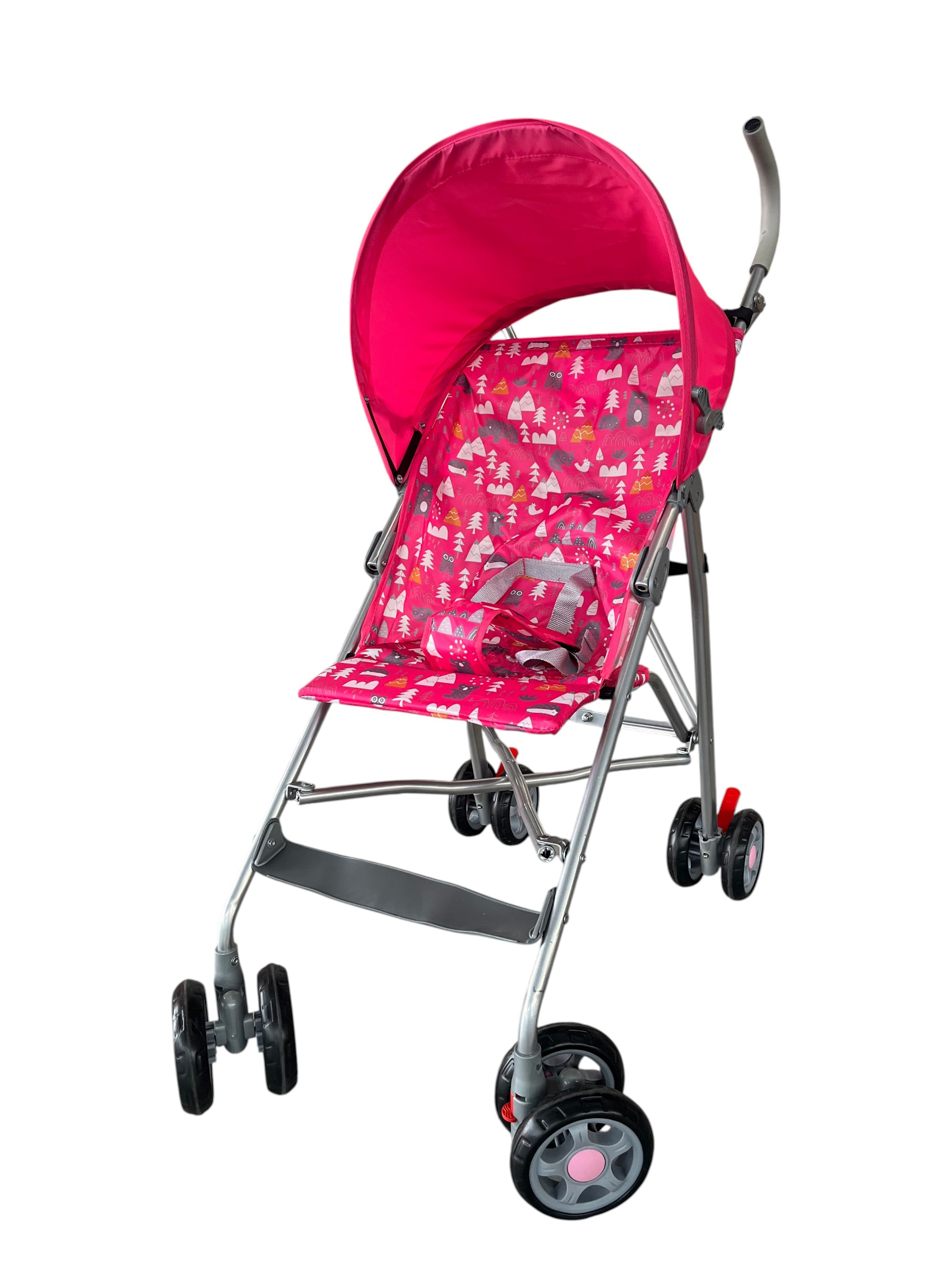 CARRIOLA DE BASTON COLOR ROSA MODELO 501B