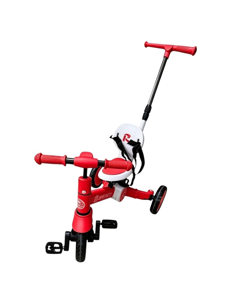 TRICICLO DESMONTABLE 2 EN 1 COLOR ROJO MODELO TEK 5018