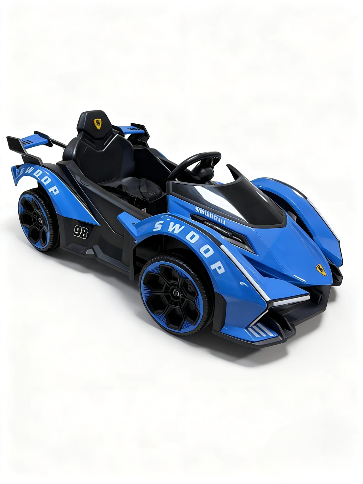 CARRO ELECTRICO CHICO TIPO BATMAN COLOR AZUL MODELO 2588