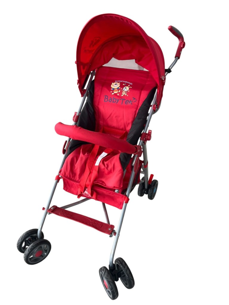 CARRIOLA DE BASTON COLOR ROJO MODELO 502B